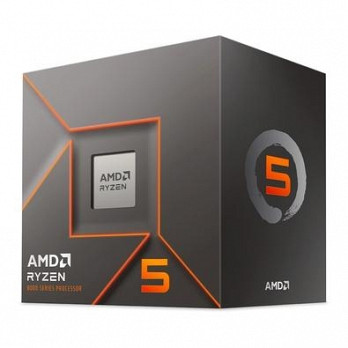 Processador AMD Ryzen 5 8400F, 4.2 GHz (4.7 GHz Max Turbo), Cachê 22MB, AM5, 6 Núcleos, 12 Threads - 100-100001591BOX