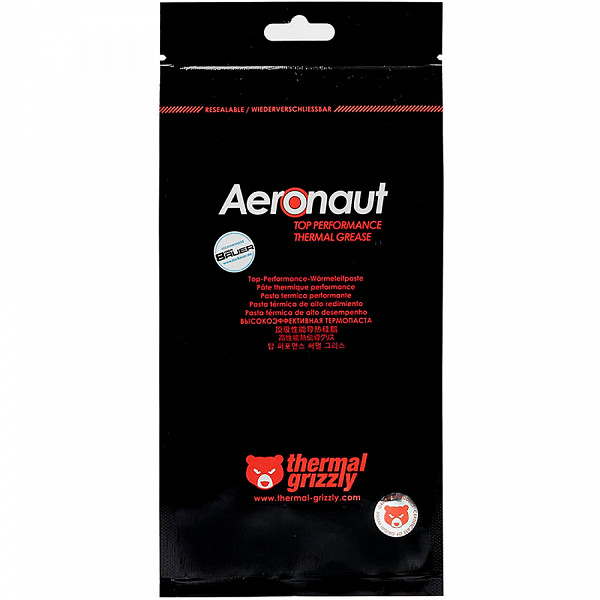 Pasta Térmica Thermal Grizzly Aeronaut, 3.9G, 1.5ml, TG-A-015-R