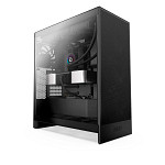 Gabinete Gamer NZXT H7 Flow, Mid-Tower, E-ATX, Lateral em Vidro Temperado, Com 3 Ventoinhas, Preto - CM-H72FB-01