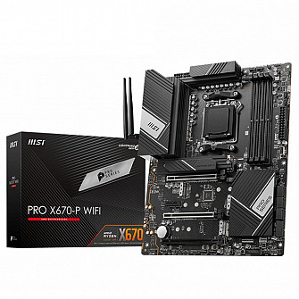 Placa Mãe X670-P MSI Wi-Fi, AMD AM5, ATX, DDR5 - PRO X670-P WIFI