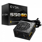 Fonte EVGA 650W 80 Plus Gold, PFC Ativo - 100-GD-0650-V