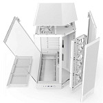 Gabinete Gamer NZXT H9 Flow, Mid Tower, Vidro Temperado, ATX, Sem Fonte, Com 4 Fans, Branco, CM-H92FW-01