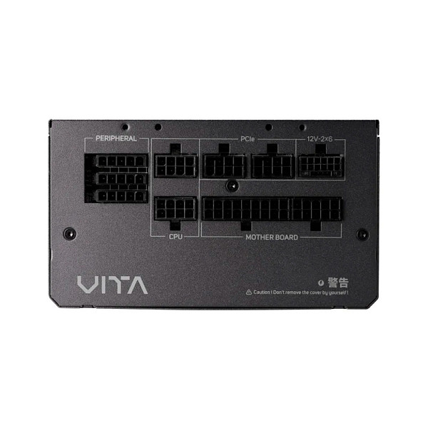 Fonte 1000w 80 Plus Gold FSP Vita Gm, Atx 3.1, Full-modular, Black - Vita-1000gm