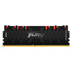 Memória RAM Kingston Fury Beast, RGB, 8GB, 3600MHz, DDR4, CL17, Preto - KF436C16RBA/8