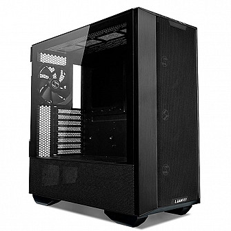 Gabinete Gamer Lian Li Lancool III, Mid Tower, Vidro Temperado, Preto, E-ATX, Sem Fonte, Com 4 Fans, LANCOOL 3-X