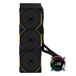 Water Cooler Lian Li Hydroshift II LDC-C 360CL Preto Com Tela IPS com Unifans CL GHS2LCD36RB