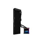 Water Cooler Lian Li Hydroshift II LCD-S Sem Fans Wireless Preto 360mm RGB com Tela LCD IPS 3.4” GHS2LCDS36NB