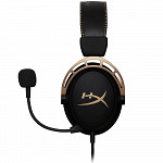 Headset Gamer HyperX Cloud Alpha Gold, Drivers 50mm, Preto e Dourado - HX-HSCA-GD/NAP