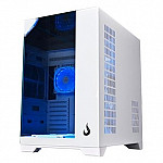 Gabinete Gamer Rise Mode Galaxy Full Glass, Mid Tower, ATX, Lateral e Frente em Vidro Temperado, Branco - RM-CA-FG-W