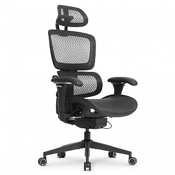 Cadeira Office DT3 AZZERA, Até 130kg, Reclinável, Braço 3D, Nylon, Preto - 14055-5