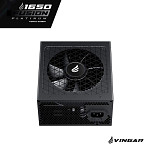 Fonte Gamer VINGAR Fusion 1650W Platinum, 1650W, Teclab Extreme, Modular, PFC Ativo, Com Cabo, Preto