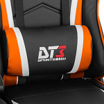 Cadeira Gamer DT3sports Modena, Black Orange - 10503-9