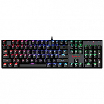 Teclado Gamer Redragon Mecânico Mitra com Anti-Ghost K551 RGB ABNT2 Switch Outemu Brown