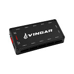 Kit com 3 Ventoinhas Vingar ARGB 120mm com Controladora, Espelho Infinito, Branco Transparente - VT-VG-SX_F317