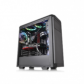 Gabinete Thermaltake TT V100 CA-1K7-00M1NN-00 Preto