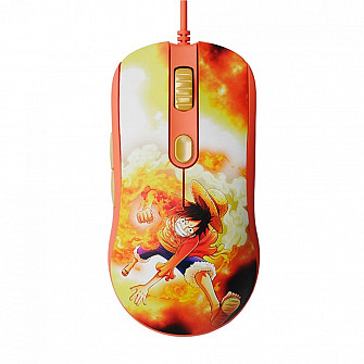 Mouse Gamer Akko, One Piece Edition, 5000 DPI, 5 Botões Pragramáveis, Akko AG325 Luffy