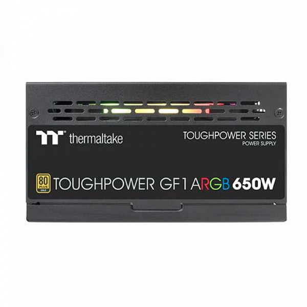 Fonte Thermaltake TT Toughpower GF1 ARGB 650W Gold - TT Premium Edition PS-TPD-0650F3FAGB-1