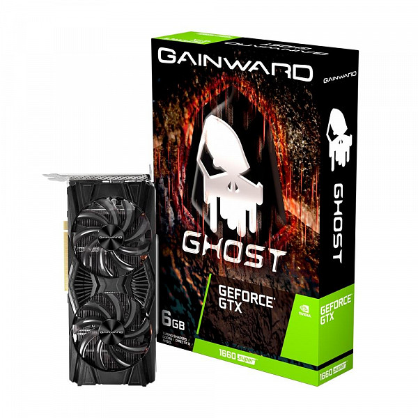 Placa de Vídeo Gainward NVIDIA GeForce GTX 1660 Super, 6GB, GDDR6, Ghost -  NE6166S018J9-1160X-1