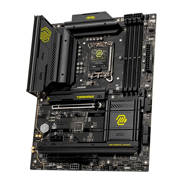 Placa Mãe MSI MAG B860 TOMAHAWK WIFI, Intel, ATX, DDR5 UDIMM, Wi-Fi 7, Preto - B860TOMAHAWKWIFI Placa Mãe MSI MAG B860 TOMAHAWK WIFI, Intel, ATX, DDR5 UDIMM, Wi-Fi 7, Preto - B860TOMAHAWKWIFI