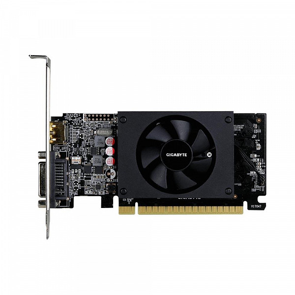 Placa de Vídeo Gigabyte Nvidia GeForce GT 710 2GB, GDDR5 - GV-N710D5-2GL