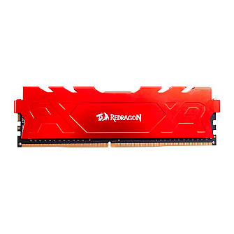 Memória DDR4 Redragon Rage, 8GB, 3200Mhz, CL16, Red, GM-701