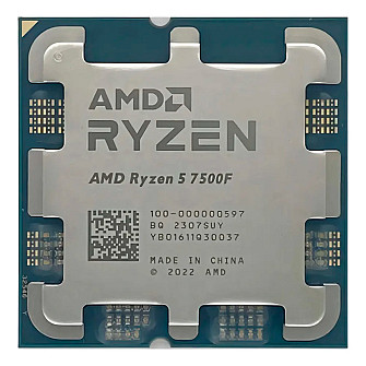 Processador Gamer Amd Ryzen 5 7500F Am5 3.7ghz Six Core 6 Núcleos - 100-000000597 Tray