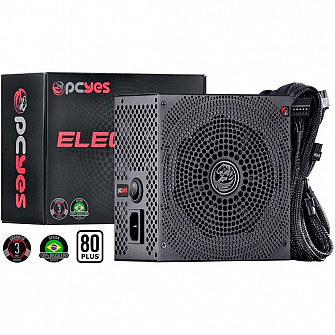 Fonte Atx 400w Real Electro V2 Series 80 Plus White
