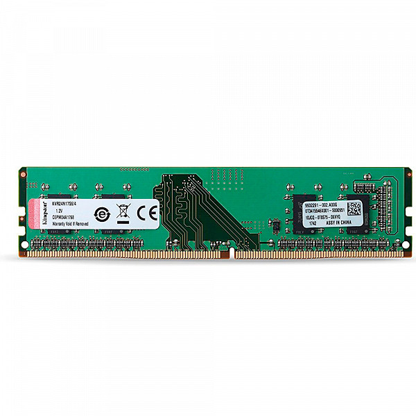Memória Kingston 4GB 2400Mhz DDR4 CL17 KVR24N17S6-4