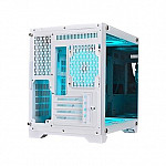 Gabinete Gamer Rise Mode Galaxy Glass M Mini, M-ATX, Lateral e Frontal em Vidro Temperado, Branco - RM-GA-GGMN-FW