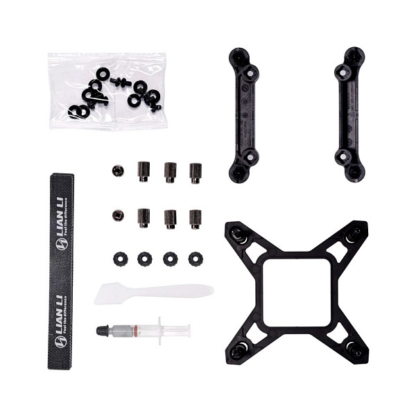 Water Cooler Lian Li Galahad GA II LCD 280, ARGB, Preto, 280mm, Intel LGA1700, LGA1200, LGA115x e AMD AM5, AM4 - GA2ALCD28B