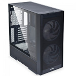 Gabinete Gamer Lian Li Lancool 206 RX, Mid Tower, ATX, RGB, Vidro Temperado, Black, Com 2 Fans, LANCOOL 206RX
