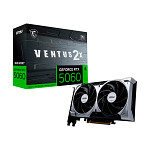Placa de Vídeo MSI RTX 5060 8G VENTUS 2X OC Geforce NVIDIA, 8GB, GDDR7, 128 bits, 2535 MHz, DLSS 4, Ray Tracing - 912-V537-033