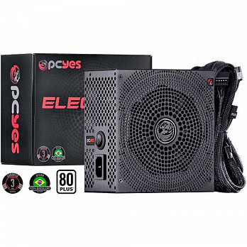 Fonte Atx 400w Real Electro V2 Series 80 Plus White