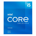Processador Intel Core i5-11600KF 11ª Geração, Cache 12MB, 3.9 GHz (4.9GHz Turbo), LGA1200 - BX8070811600KF