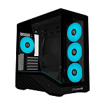Gabinete Gamer Redragon V100r, Mini Atx, Com 4 Fans, ARGB, Preto - OE809RX