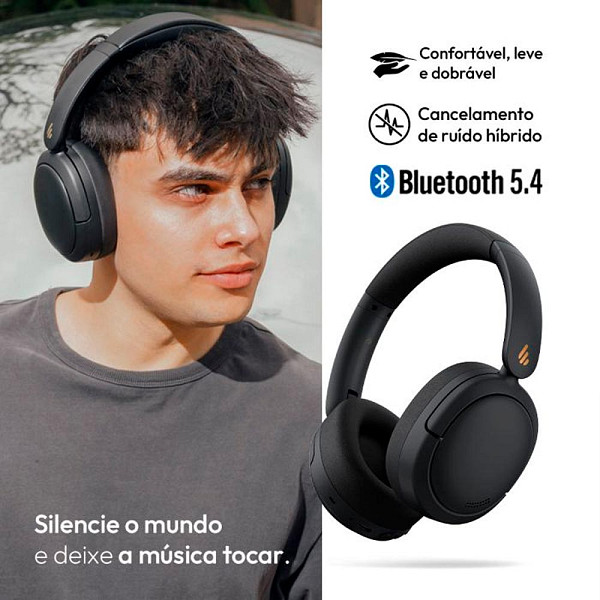 Fone com cancelamento de ruído, Hi-Res e Bluetooth 5.4 - W800BT PRO EDIFIER