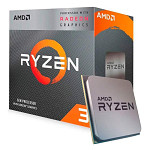Processador AMD Ryzen 3 5300G, 4GHz (4.2GHz Max Turbo), Cache 8MB, AM4, 4 Núcleos, 8 Threads, Vídeo Integrado - 100-100000253BOX