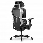 Cadeira Gamer DT3 Sports Chrono, Até 130Kg, Reclinável, Braço 5D, Cilindro Classe 4, Cinza - 13991-3