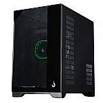 Gabinete Gamer Rise Mode Galaxy Full Glass, Mid Tower, ATX, Lateral e Frente em Vidro Temperado, Preto - RM-CA-FG-B