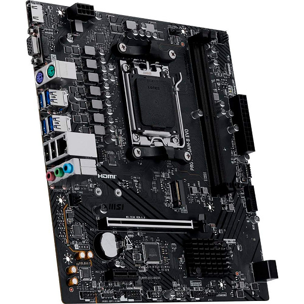 Placa-Mãe MSI PRO A620M-B EVO, AMD AM5, mATX, DDR5 - PROA620AMBEVO
