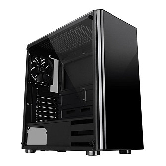 Gabinete Thermaltake V200 Tg Black/win/spcc Ca-1k8-00m1wn-00