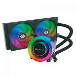 Water Cooler Lian Li x Redragon Galahad II lite 240, 240mm, ARGB, Intel-AMD, Black, Compatível Com LGA 1851, GA2L24RB-RD BLACK