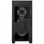 Gabinete Gamer Cooler Master Elite 301, ARGB, Vidro Temperado, Mid Tower, mATX, Com 3 Fans, Preto, E301-KGNN-S00
