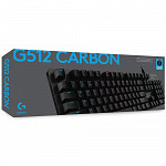 Teclado Mecânico Gamer Logitech G512 Carbon, RGB, Switch GX Brown, ABNT2 - 920-009400