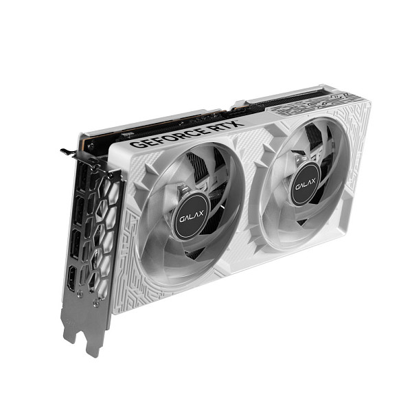 Placa de Video GALAX GeForce RTX 5060 Ti 1-Click OC White 8GB 128-bit - 56ISN8MDCQWH