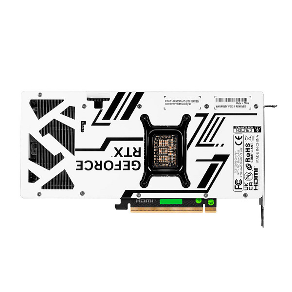 Placa de Video Galax GeForce RTX 5070 1-Click OC White, 12GB, GDDR7, 192-bit, DLSS4,  57NON7MDBSWH