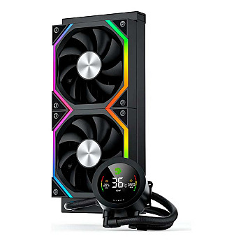 Water Cooler Gamemax Iceburg 240 Digital BK, ARGB, 240mm, Intel-AMD, Preto