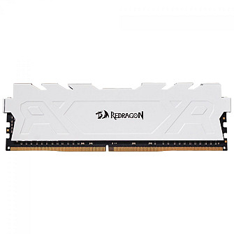 Memória DDR4 Redragon Rage, 8GB, 3200MHz, Branco, GM-711