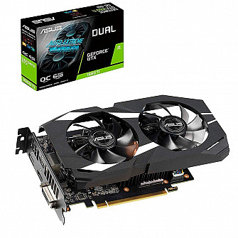 Placa de Vídeo Asus NVIDIA GeForce GTX 1660 Ti OC Dual 6GB, GDDR6 - DUAL-GTX1660TI-O6G
