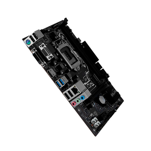 Placa Mãe GALAX H410M  Chipset H410, Intel LGA 1200, mATX, IH410MAGCHY1CW